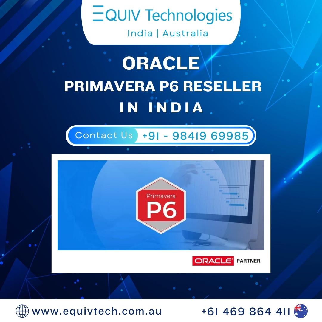 Oracle  Primavera P6 Reseller In India