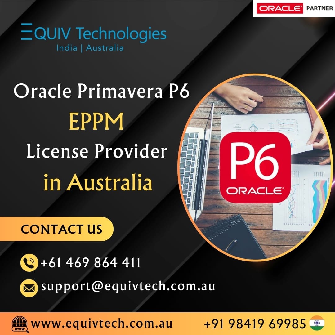 Oracle Primavera P6 Eppm License Provider In Australia