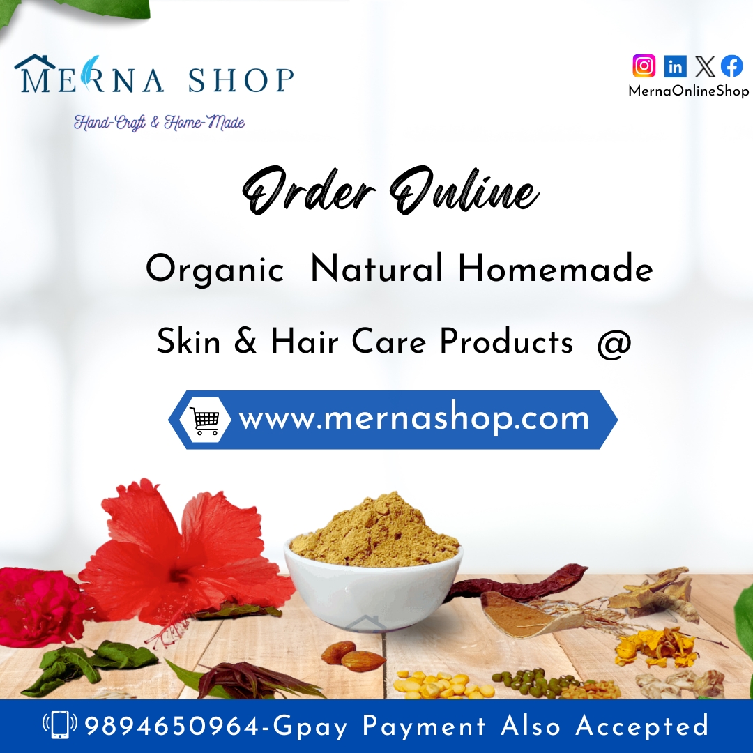 Organic And Natural Homemade Skin And Hair Care Products Online