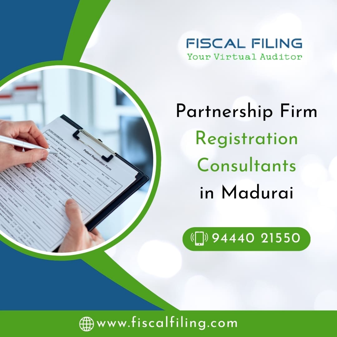 Partnership Firm Registration In Madurai