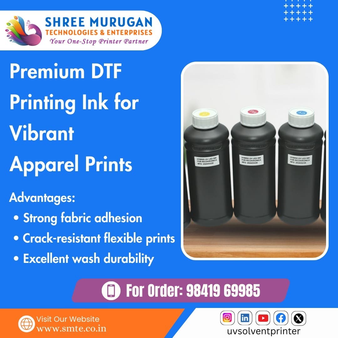 Best Dtf Printing Ink For Apparel Printing Business In India