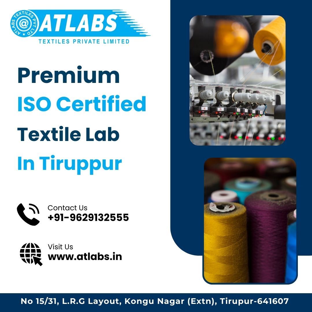 Premium Iso Certified Textile Lab In Tiruppur