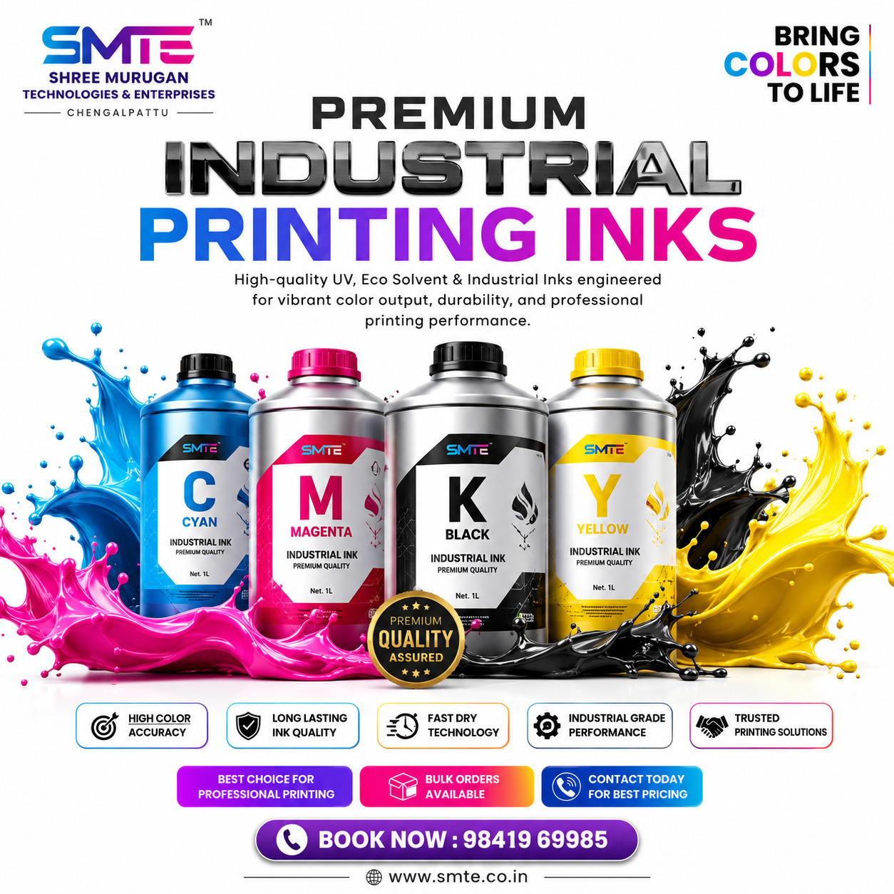 Industrial Printing Inks For Professional Printing Applications