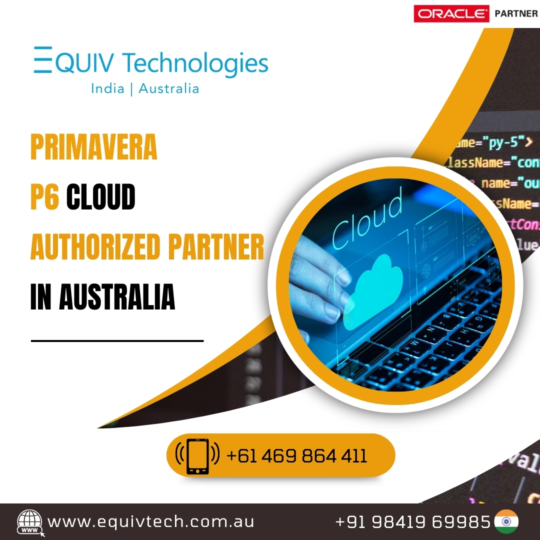 Primavera P6 Cloud Authorized Partner In Australia