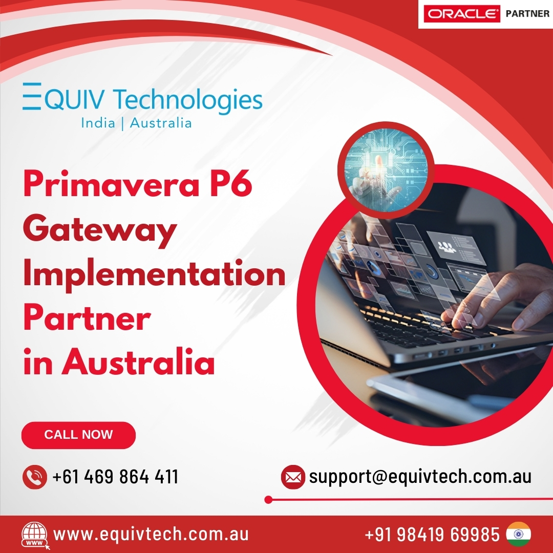 Primavera P6 Gateway Implementation Partner In Australia