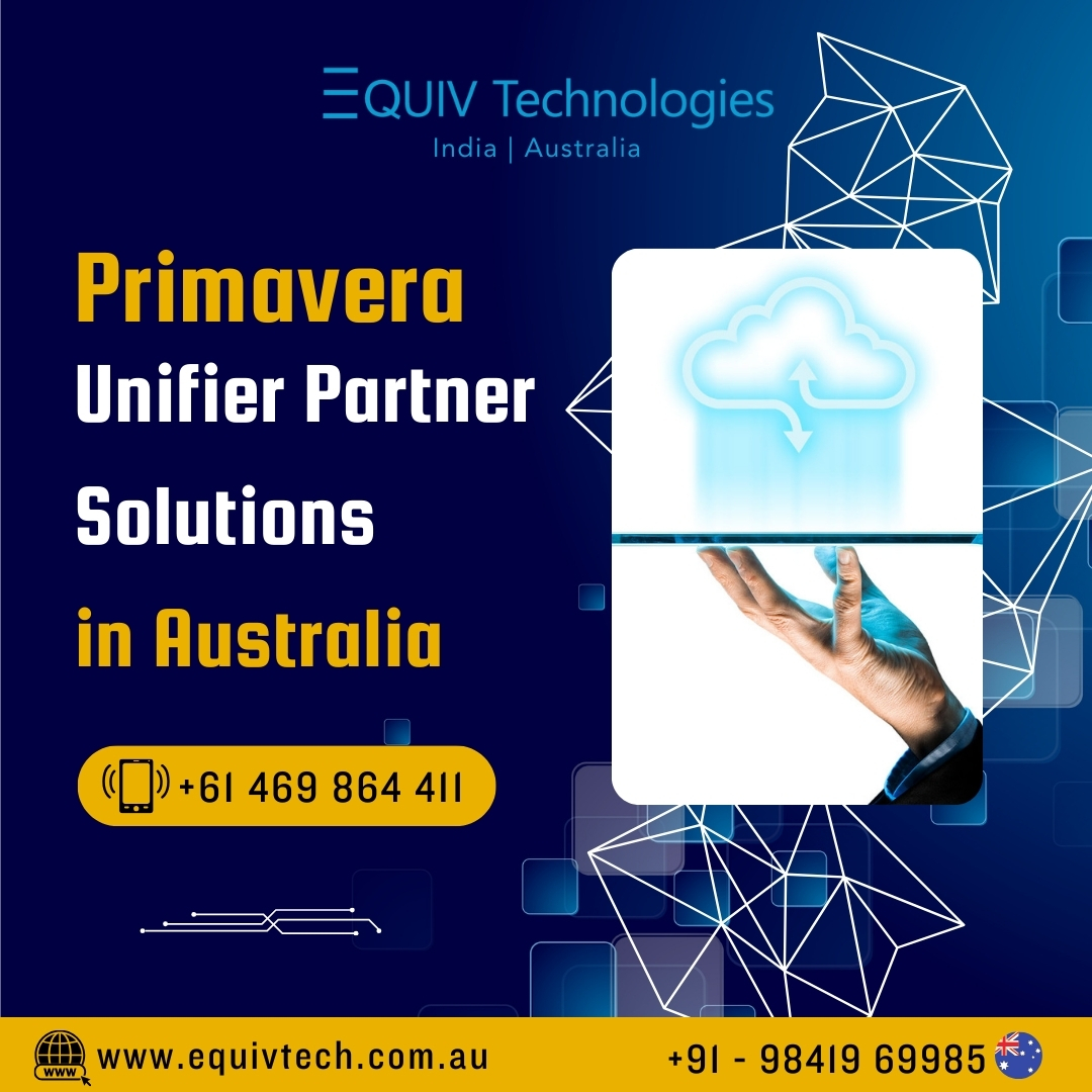 Primavera Unifier Partner Solutions In Australia