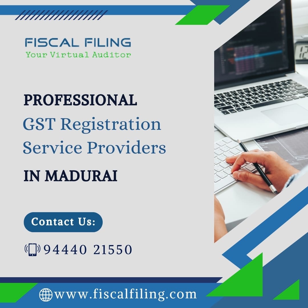 Professional Gst Registration Service Provider In Madurai