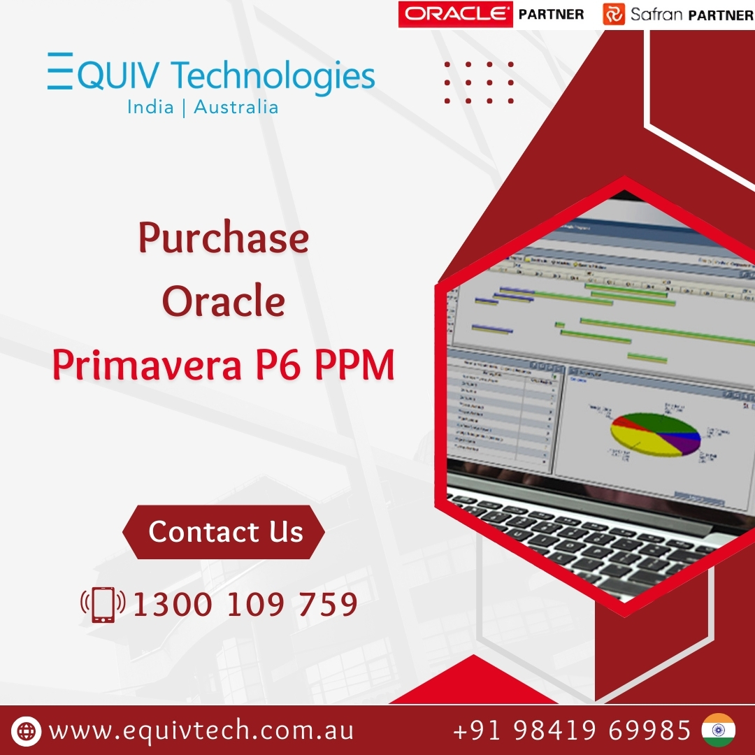 Purchase Oracle Primavera P6 Ppm