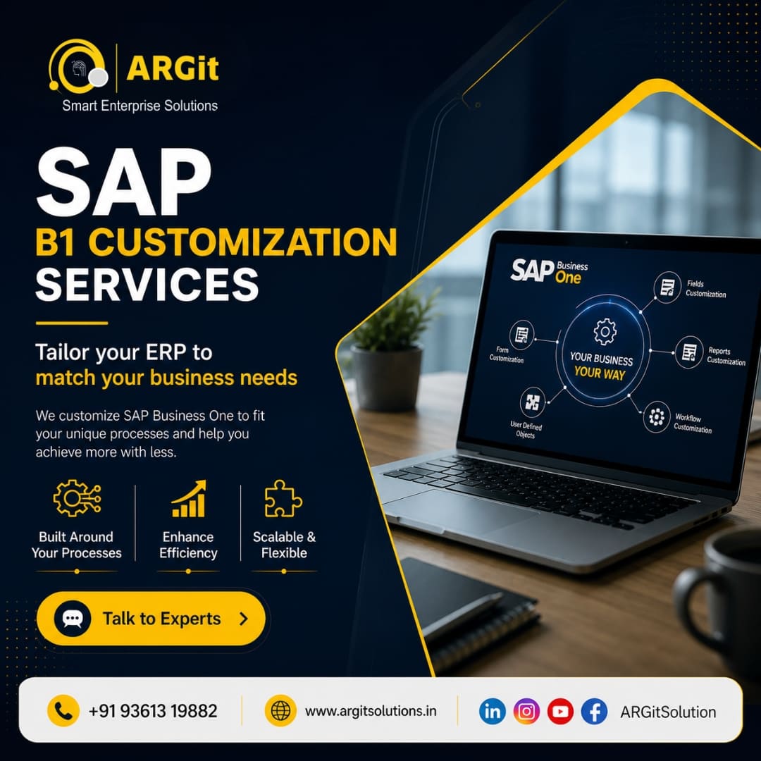 Custom Sap Business One Solutions For Growing Businesses