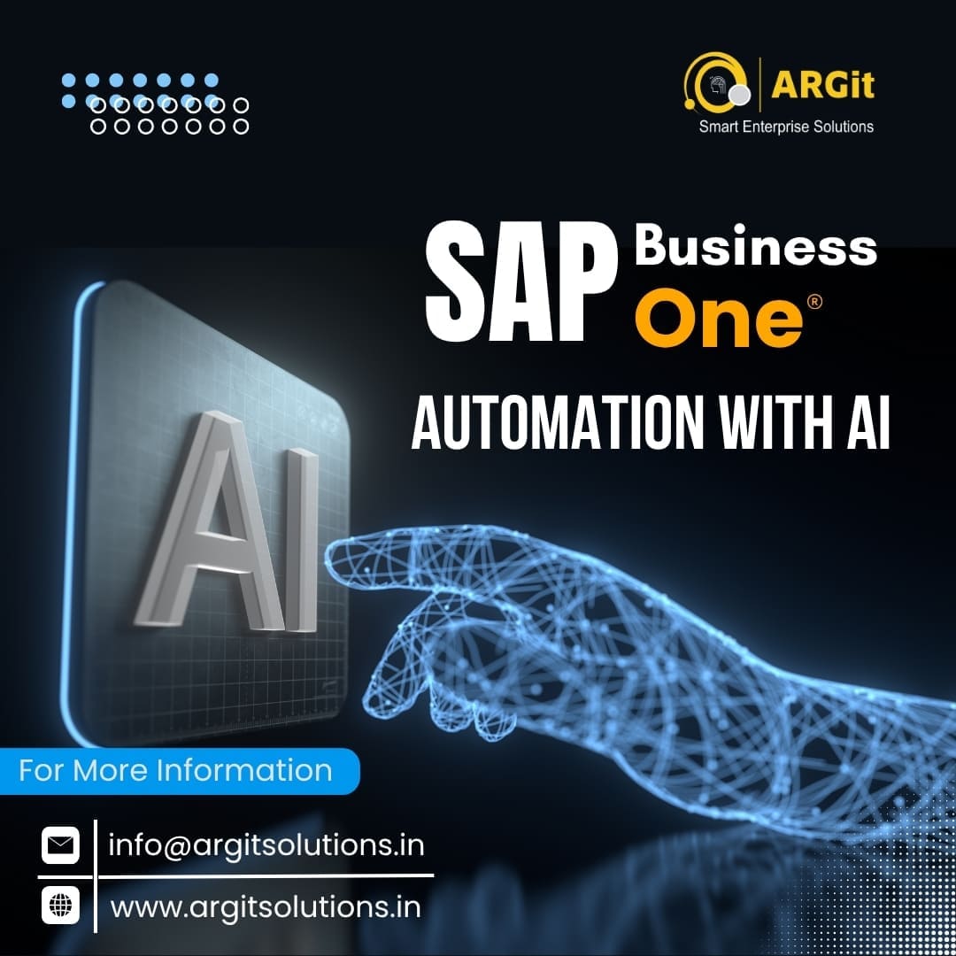 Sap Business One Erp Automation Services With Artificial Intelligence