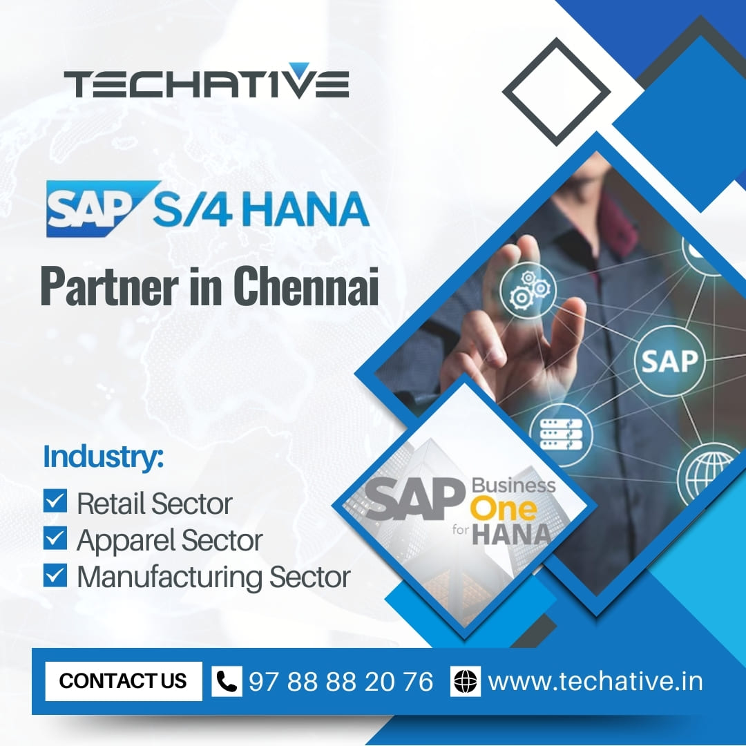 Sap Business One Hana Partner In Chennai