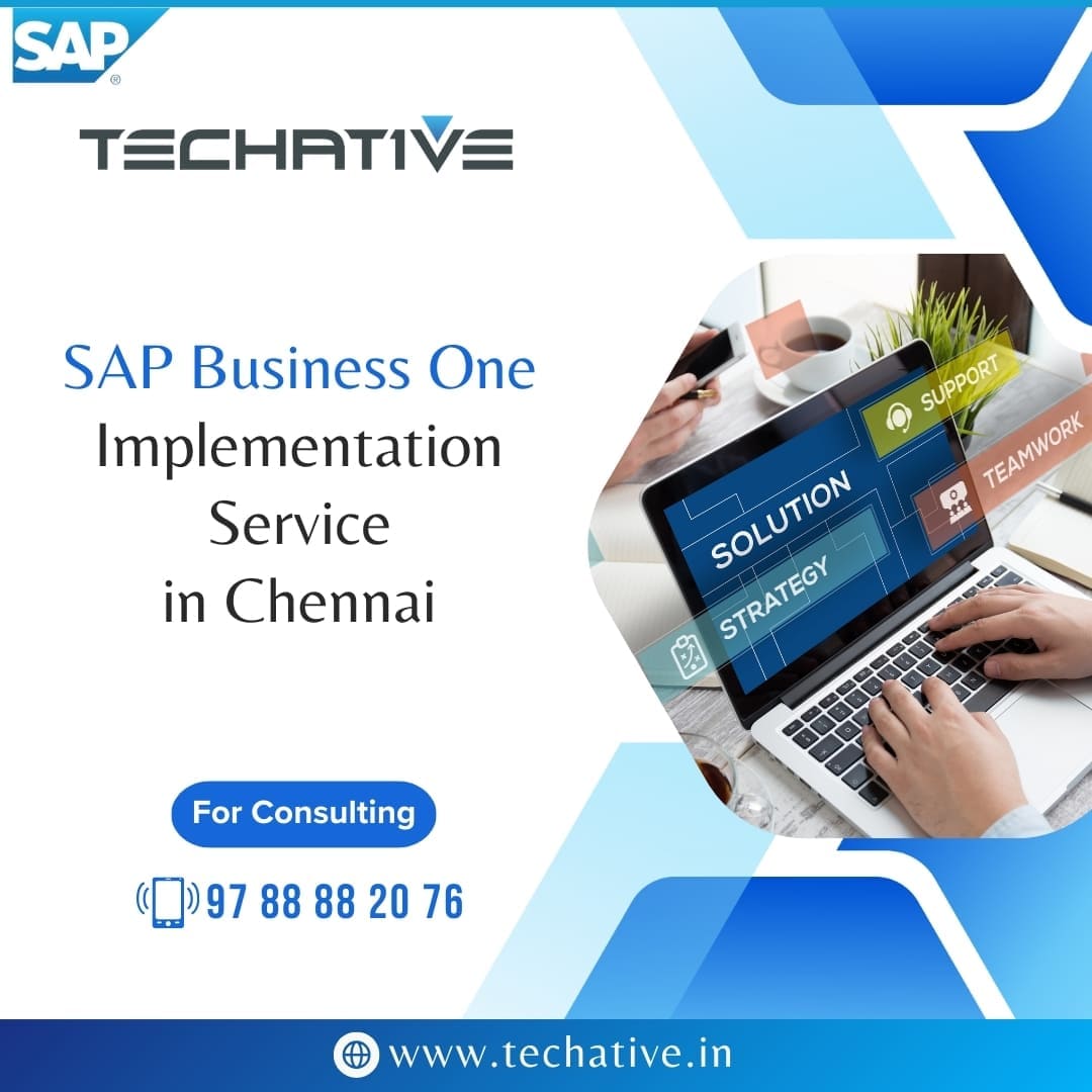 Sap Business One Implementation Service In Chennai