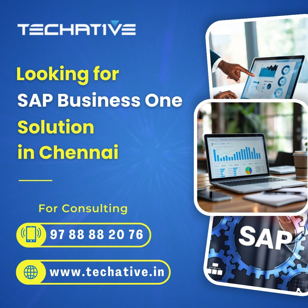 Sap Business One Solutions In Chennai