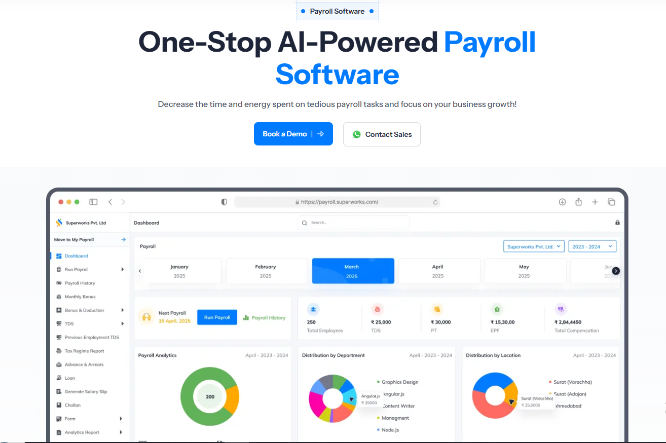 Best Payroll Software | Superworks