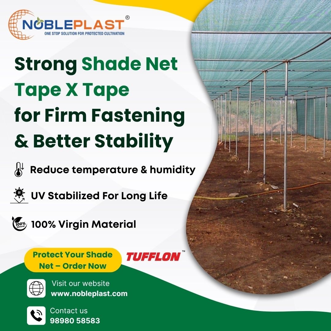 Premium Shade Net Tape X Tape For Greenhouse Applications