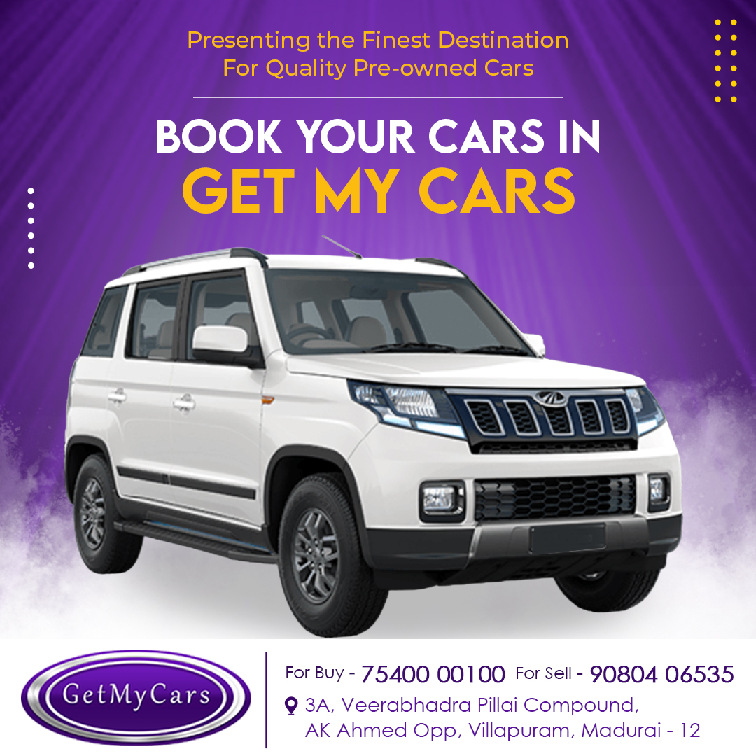 Getmycars Is A Certified & Warranty Used Cars Dealer In Madurai 