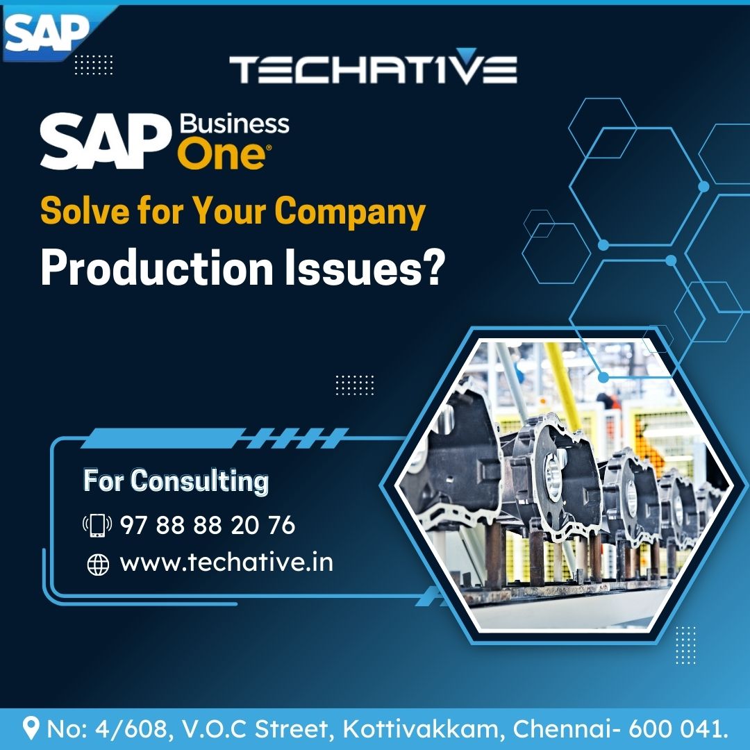 Solve Your Company Production Issue