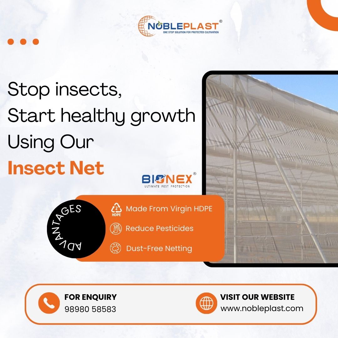  Stop Insects, Boost Healthy Crop Growth With Premium Insect Net