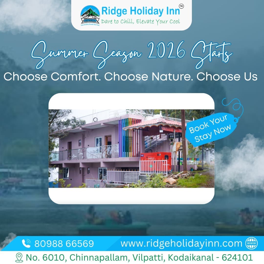 Summer Stay In Kodaikanal Budget Hotel Booking 2026