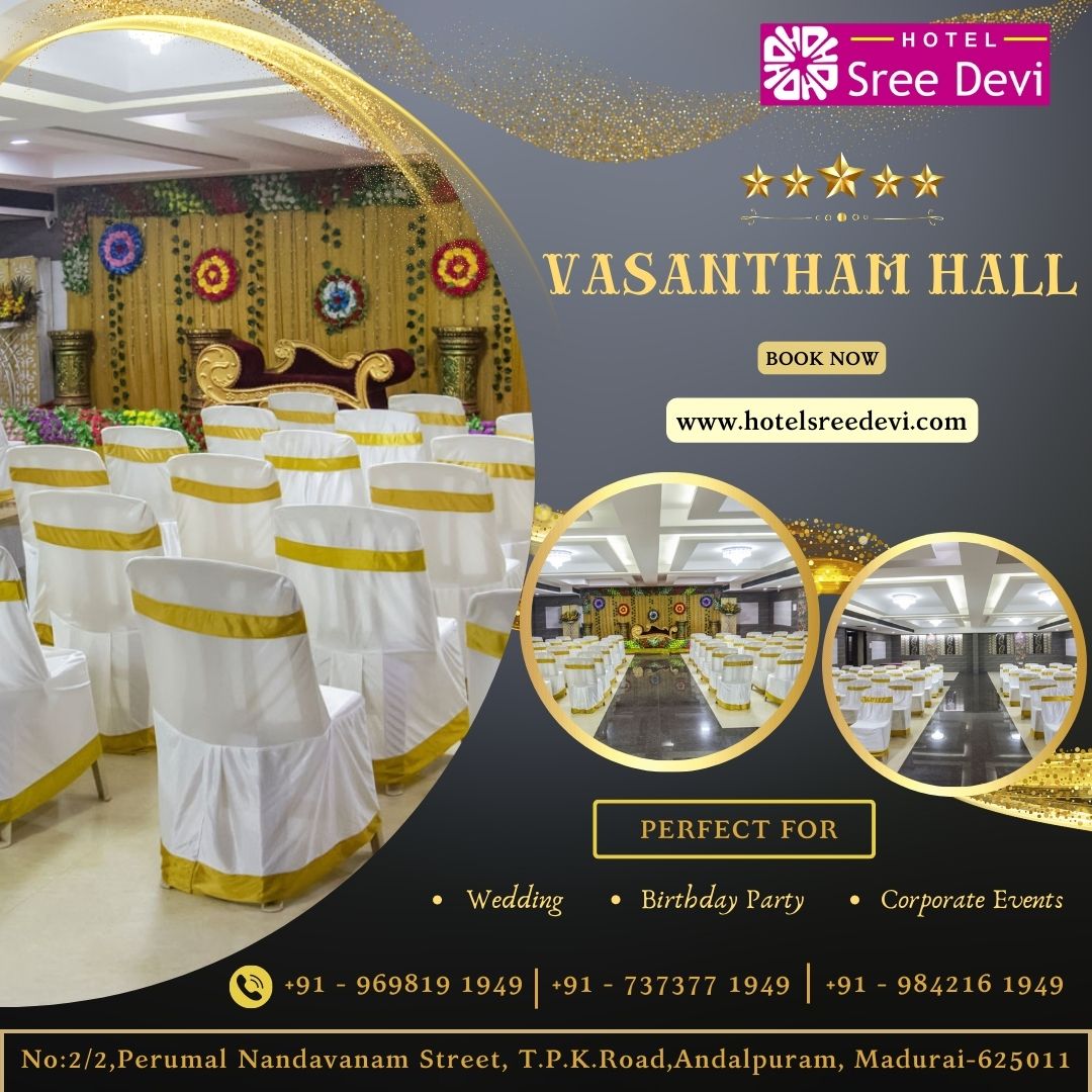 The Best Function Halls In Madurai-hotel Sreedevi