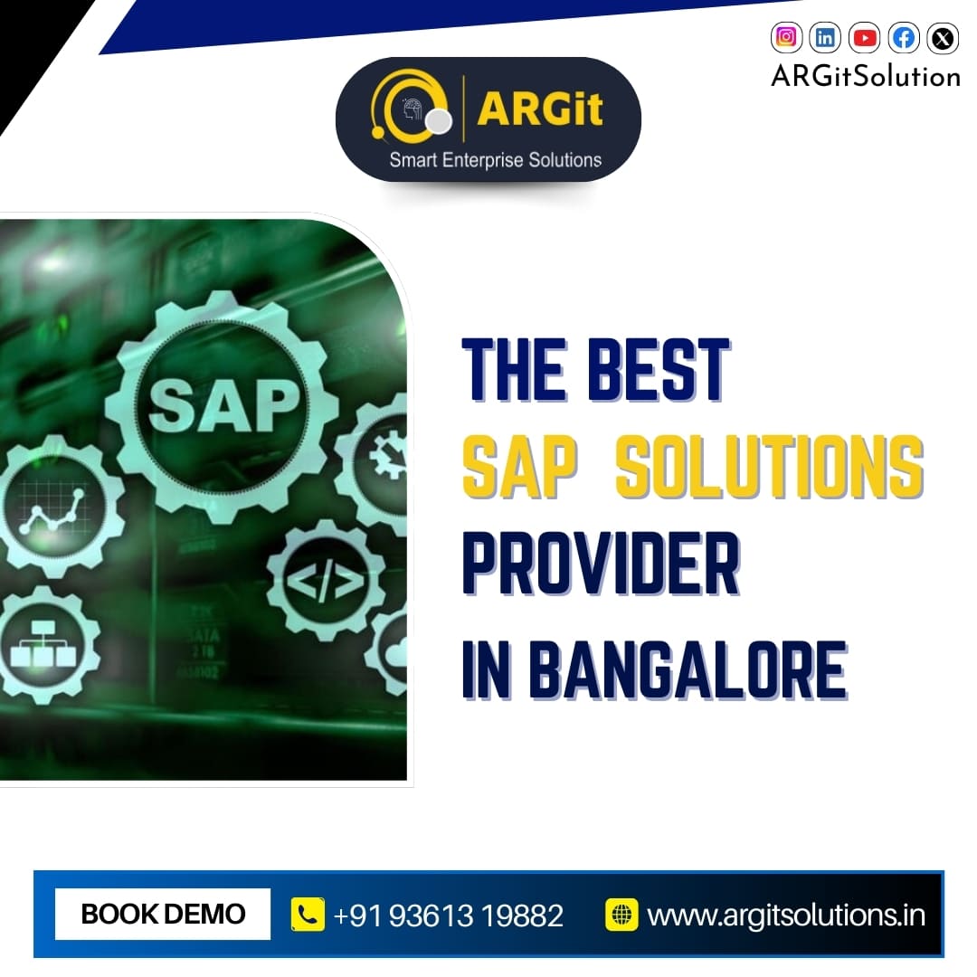 The Best Sap Solutions Provider In Bangalore