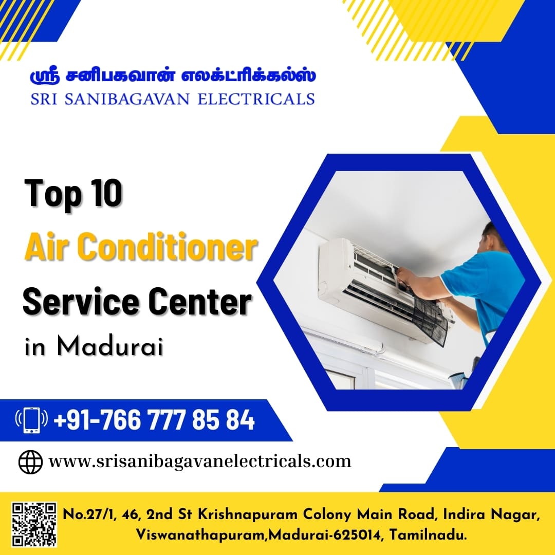 Top 10 Air Conditioner Service Center In Madurai