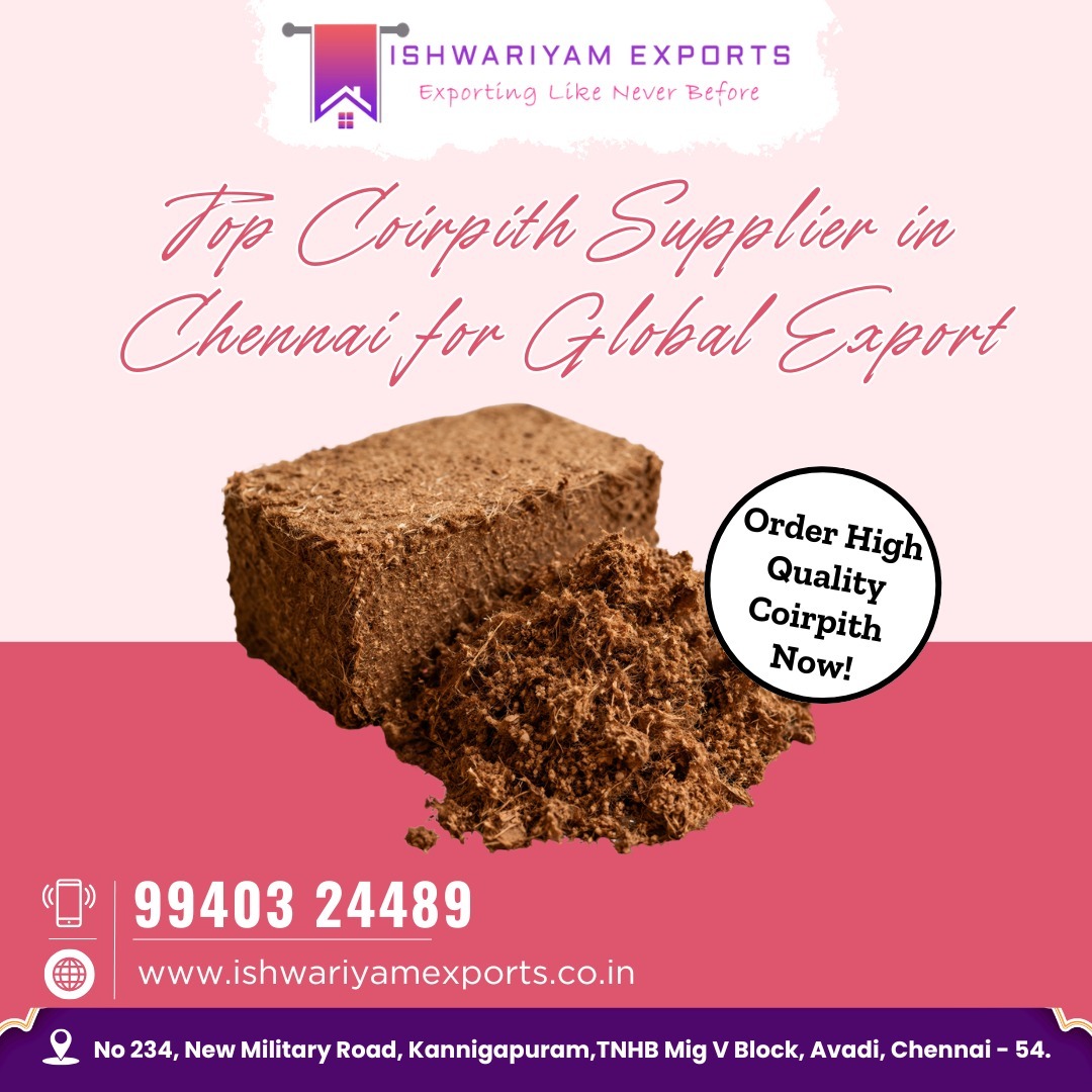 Premium Coirpith Supplier In Chennai | Export Quality
