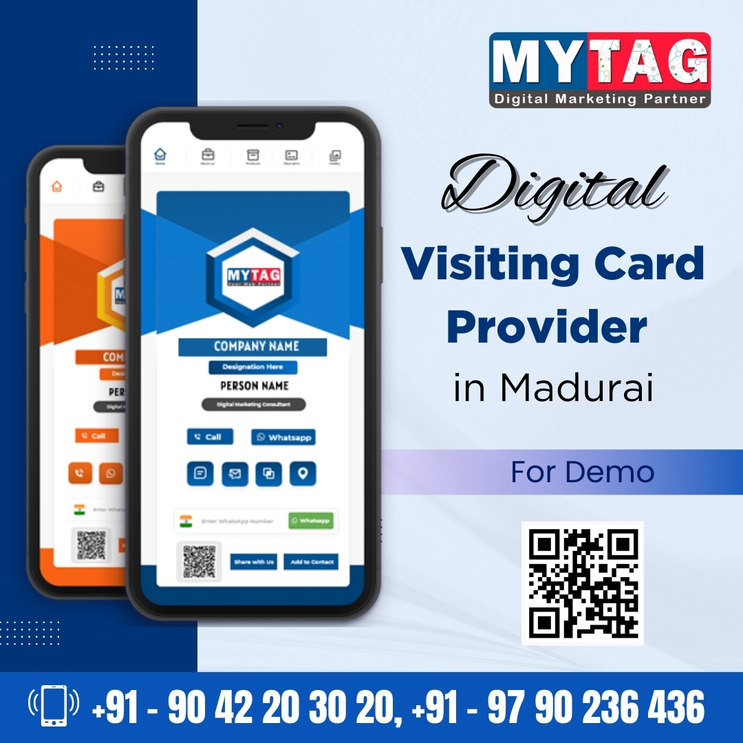 Leading Digital Visiting Card Provider In Madurai