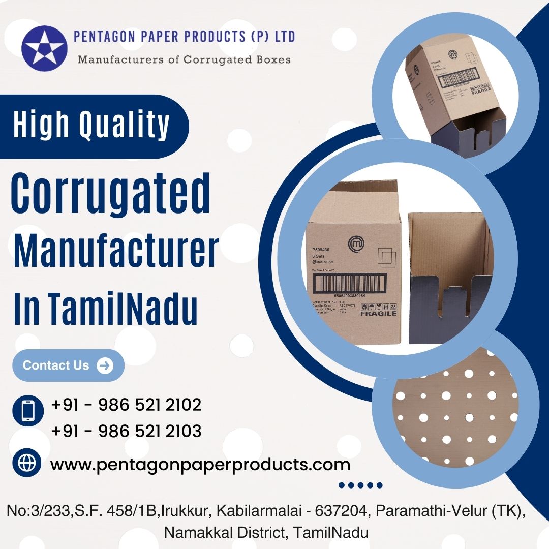 Corrugated Boxes Manufacturer In Karur 