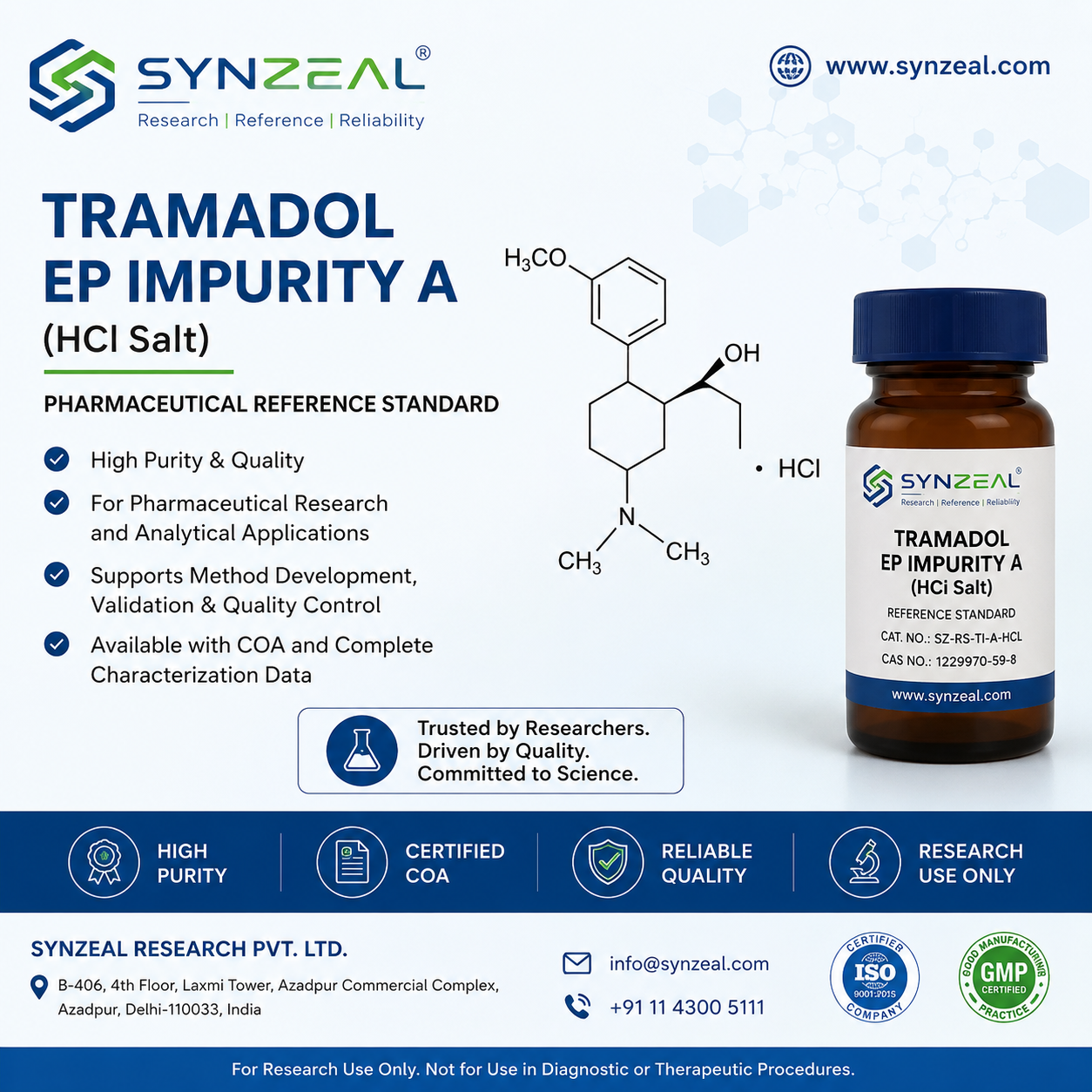Tramadol Ep Impurity A (hcl Salt)