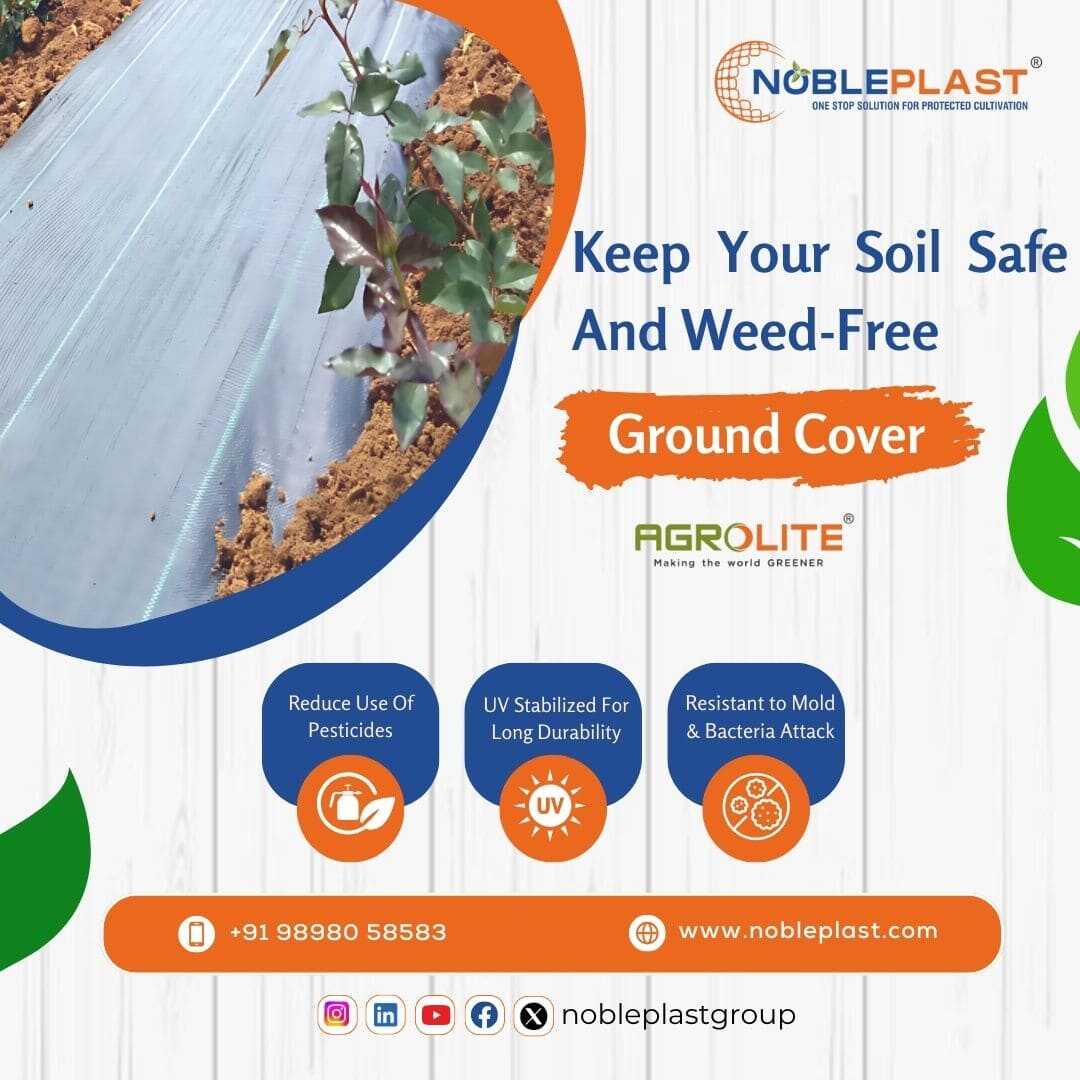 Uv Stabilized Agricultural Ground Cover - Pesticide-free Weed 