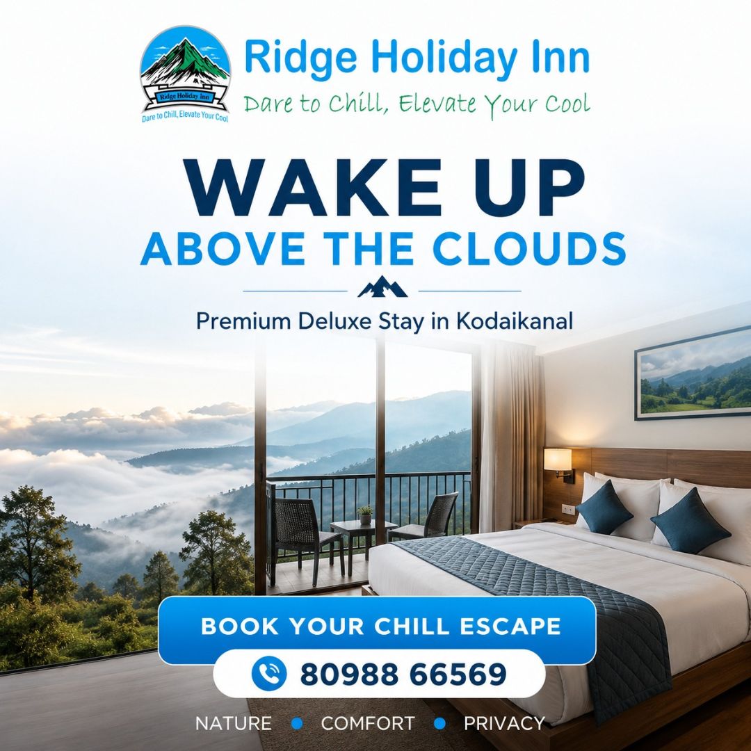 Premium Deluxe Hotel In Kodaikanal | Ridge Holiday Inn