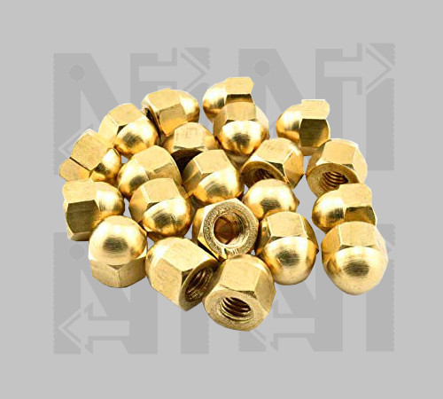 Brass Cap Nuts