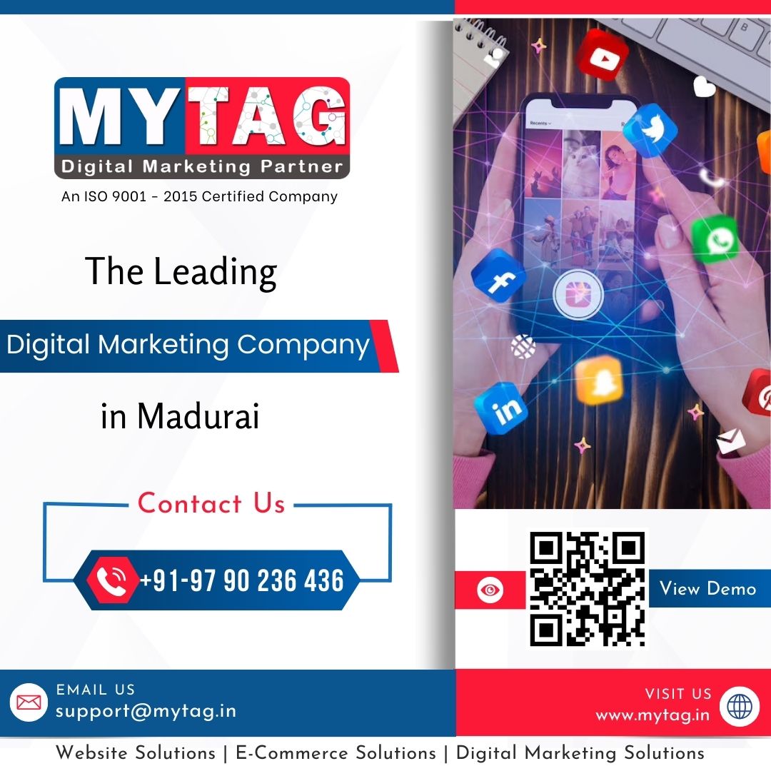  Mytag Is A Leading Digital Marketing Company In Madurai