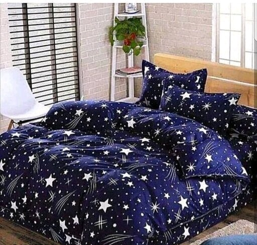 Pure Polycotton 90x90 Queen Double Bedsheet