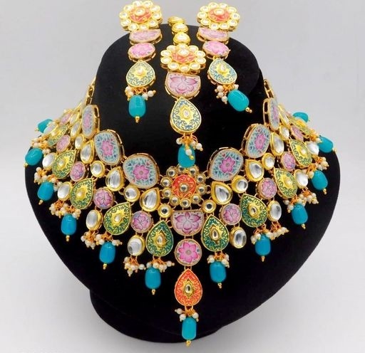 Shimmering Colorful Jewellery Sets