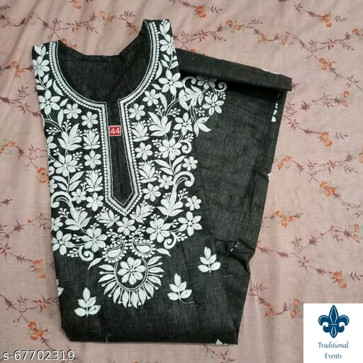 Cotton Chikankari Kurti